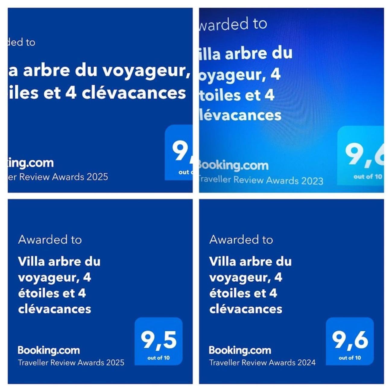 Noël Villa Arbre Du Voyageur, 4 Etoiles Et 4 Clevacances מראה חיצוני תמונה